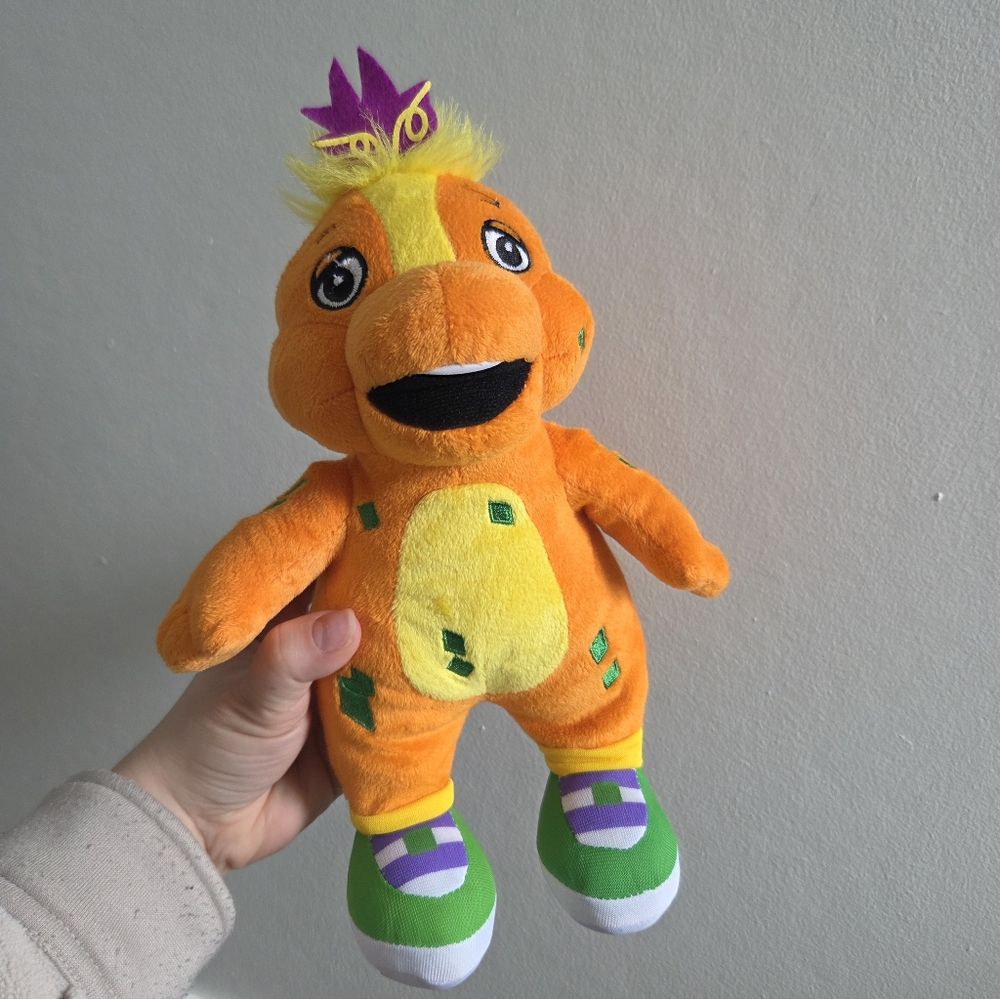 Super RARE Barney & Friends Riff Orange Plush